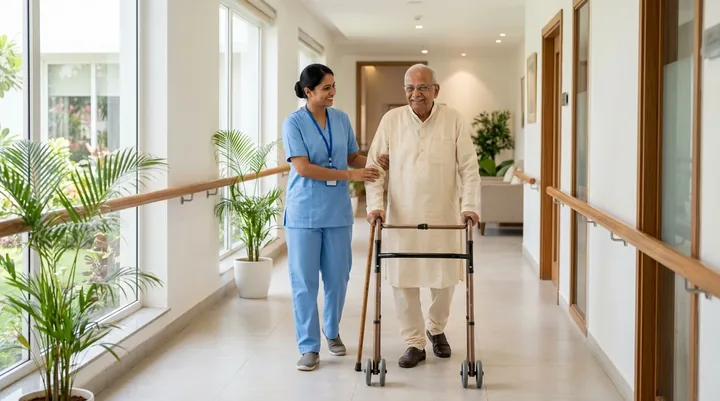 Assisted Living in Chennai room and care setup