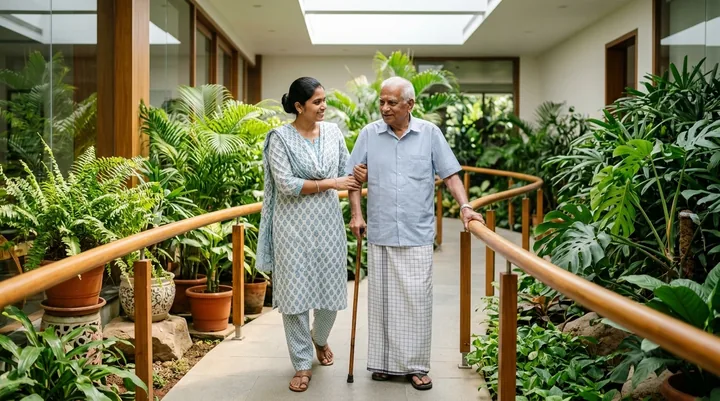 Dementia care routine and supervision for seniors in Chennai