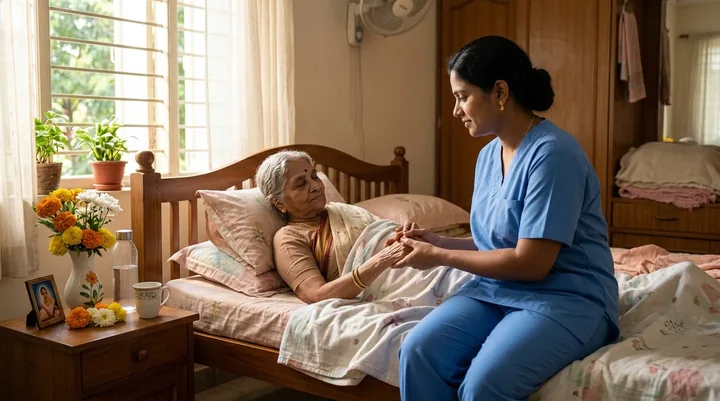 Comfort focused palliative care for elderly in Chennai