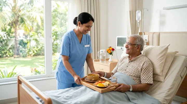 Post hospitalization recovery care for seniors in Chennai