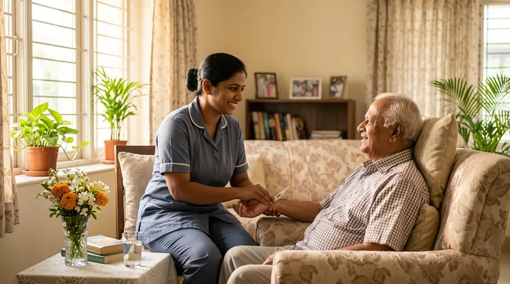 Senior transition care supportive step in Chennai